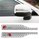 2 PCS Car-Styling Rearview Mirror Sticker Random Decorative Sticker(Silver)