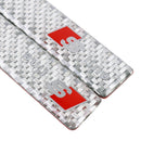 2 PCS Car-Styling Rearview Mirror Sticker Random Decorative Sticker(Silver)