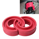 2 PCS Car Auto F Type Shock Absorber Spring Bumper Power Cushion Buffer, Spring Spacing: 13mm, Colloid Height: 36mm(Red)