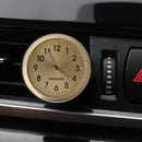 Car Outlet Clock Car Luminous Material Car Clock Car Electronic Watch Car Air Conditioning Outlet Perfume Ornaments with Balm(Gold)