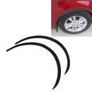 2 PCS Car Stickers Rubber Round Arc Strips Universal Fender Flares Wheel Eyebrow Decal Sticker Car-covers, Size: 75 x 2cm