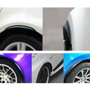 2 PCS Car Stickers Rubber Round Arc Strips Universal Fender Flares Wheel Eyebrow Decal Sticker Car-covers, Size: 45 x 2cm