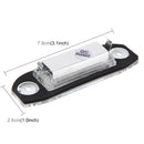 2 PCS License Plate Light with 3 SMD-5050 Lamps for Volvo,2W 120LM,6000K, DC12V(White Light)