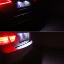 2 PCS LED License Plate Light with 18 SMD-3528 Lamps for Hyundai,2W 120LM,6000K, DC12V(White Light)