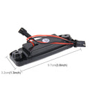 2 PCS LED License Plate Light with 18 SMD-3528 Lamps for Hyundai Sonata,2W 120LM,6000K, DC12V(White Light)