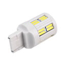 2 PCS T20 / 7440 3W DC 12V 6000K 200LM Car Auto Ceramics Turn Lights / Reversing Light 16LEDs SMD-7020 Lamps, with Projector Lens(White Light)