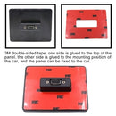 6 Way Switches Touch Screen Multi-function Combination Switch Panel for Car RV Marine Boat