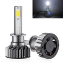 2 PCS EV8 H1 DC 9-32V 36W 3000LM 6000K IP67 DOB LED Car Headlight Lamps, with Mini LED Driver and Cable (White Light)