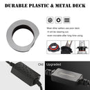 2 PCS EV8 H1 DC 9-32V 36W 3000LM 6000K IP67 DOB LED Car Headlight Lamps, with Mini LED Driver and Cable (White Light)