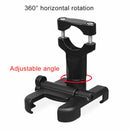 Motorcycle Handlebar Aluminum Alloy Phone Bracket, Suitable for 60-100mm Device(Blue)