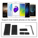 360 Degree Rotatable Aluminum Alloy Phone Bracket for Bicycle, Suitable for 50-100mm Device(Gold)