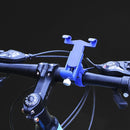 360 Degree Rotatable Aluminum Alloy Phone Bracket for Bicycle, Suitable for 50-100mm Device(Red)