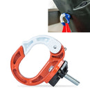 Durable Aluminum Alloy Bag Hook for Motorcycle / Bicycle(Orange)