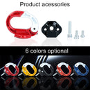Durable Aluminum Alloy Bag Hook for Motorcycle / Bicycle(Orange)