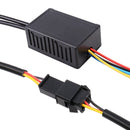 2 PCS 60cm DC12V 19W Ultra-thin Car Colorful Turn Lights / Running Lights SMD-5050 LED Bulbs