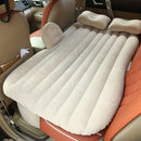 Car Travel Inflatable Mattress Air Bed Camping Universal SUV Back Seat Couch With Protection Air Cushion(Khaki)