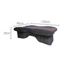 Car Travel Inflatable Mattress Air Bed Camping Universal SUV Back Seat Couch With Protection Air Cushion(Khaki)