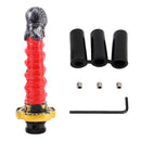 Universal Car Mask Leader Shape Metal Gear Shift Knob Modified Car Auto Transmission Shift Lever Knob