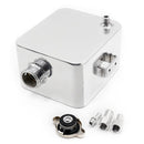 Car Modified Aluminum Alloy Vice Water Tank(Silver)