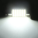 2 PCS 39mm DC12V / 1.2W / 6000K / 80LM 42LEDs SMD-3014 Car License Plate Light / Dome Light, with Decoder