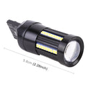 2 PCS T20 / 7443 DC9-16V / 8.2W(H) 2.7W(L) / 6000K / 655LM Car Auto Brake Lights 66LEDs SMD-2016 Lamps