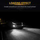 2 PCS 9006 DC9-16V / 8.2W / 6000K / 655LM Car Auto Fog Light 66LEDs SMD-2016 Lamps