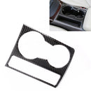 Car Carbon Fiber Water Cup Holder Decorative Sticker for Audi A4L / A5 / Q5