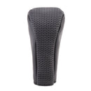 Universal Nonslip Breathable Genuine Leather Car Gear Shift Knob Cover(Black)