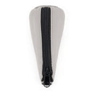 Universal Nonslip Breathable Genuine Leather Car Gear Shift Knob Cover(Grey)