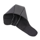 Universal Nonslip Breathable Genuine Leather Car Gear Shift Knob Cover(Black)