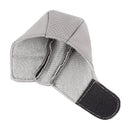 Universal Nonslip Breathable Genuine Leather Car Gear Shift Knob Cover(Grey)
