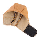 Universal Nonslip Breathable Genuine Leather Car Gear Shift Knob Cover(Brown)