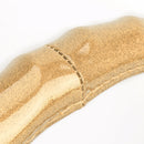 Universal Car Wave Texture Plating Leather Steering Wheel Cover, Diameter: 38cm (Gold)