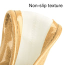 Universal Car Wave Texture Plating Leather Steering Wheel Cover, Diameter: 38cm (Gold)