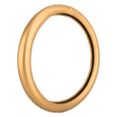 Universal Car Plating Leather Steering Wheel Cover, Diameter: 38cm (Gold)