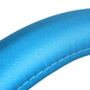 Universal Car Plating Leather Steering Wheel Cover, Diameter: 38cm (Blue)