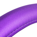Universal Car Plating Leather Steering Wheel Cover, Diameter: 38cm (Purple)