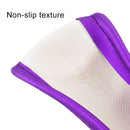 Universal Car Plating Leather Steering Wheel Cover, Diameter: 38cm (Purple)