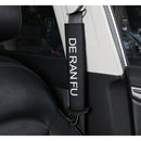 DERANFU Car Safety Cover Strap Seat Belt Shoulder Protector(Black)