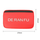 DERANFU Car Safety Cover Strap Seat Belt Shoulder Protector(Red)