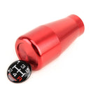 Universal Car Solid Color Cone Shape Shifter Manual Automatic Gear Shift Knob(Red)