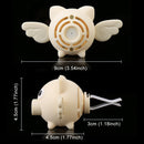 Universal Car Flying Pig Shape Air Outlet Aromatherapy(Beige)