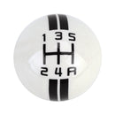 Universal Vehicle Ball Shape Modified Resin Shifter Manual 5-Speed Gear Shift Knob(Black)