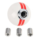 Universal Vehicle Ball Shape Modified Resin Shifter Manual 5-Speed Gear Shift Knob(Red)