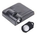 2 PCS LED Ghost Shadow Light, Car Door LED Laser Welcome Decorative Light, Display Logo for Hyundai Car Brand(Black)