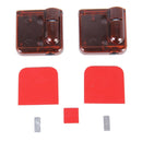 2 PCS LED Ghost Shadow Light, Car Door LED Laser Welcome Decorative Light, Display Logo for OPEL Car Brand(Red)