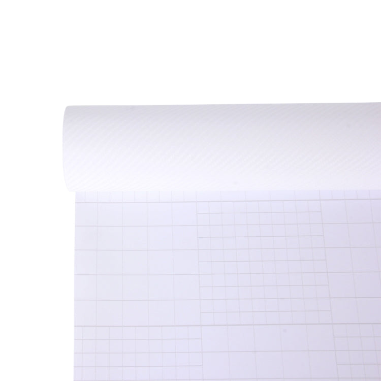 1.52m Ã— 0.5m 4D Deep Blue Gloss Carbon Fiber Vinyl Wrap Car Sticker Decal Bubble Free Air Release(White)