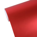 1.52m Ã— 0.5m Ice Blue Metallic Matte Icy Ice Car Decal Wrap Auto Wrapping Vehicle Sticker Motorcycle Sheet Tint Vinyl Air Bubble Free(Red)