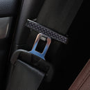 DM-013 2PCS Universal Fit Car Seatbelt Adjuster Clip Belt Strap Clamp Shoulder Neck Comfort Adjustment Child Safety Stopper Buckle(Black)