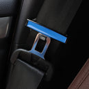 DM-013 2PCS Universal Fit Car Seatbelt Adjuster Clip Belt Strap Clamp Shoulder Neck Comfort Adjustment Child Safety Stopper Buckle(Blue)